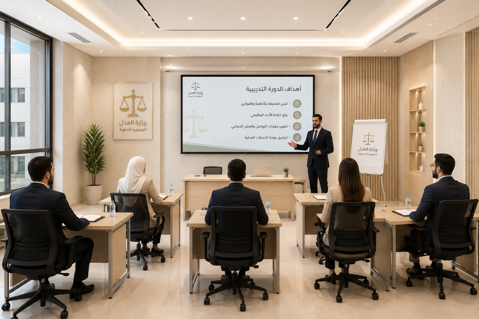 شعار وزارة العدل